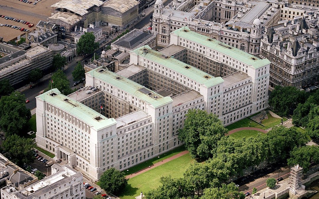 Ministry of Defence HQ, Whitehall, London